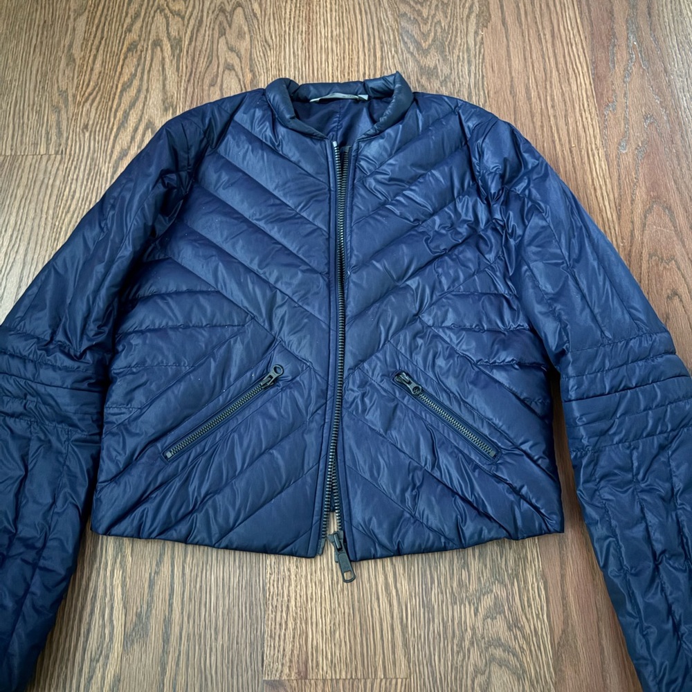 Blue Athleta coat